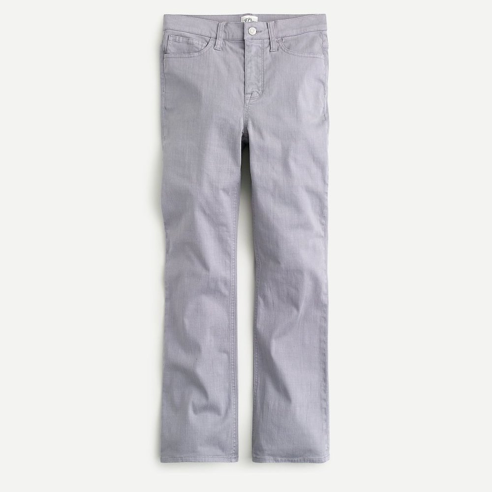 NWT J Crew-  Garment-dyed demi-boot crop pant